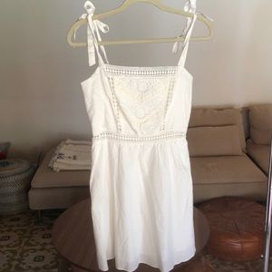 Adorable white Forever 21 mini dress